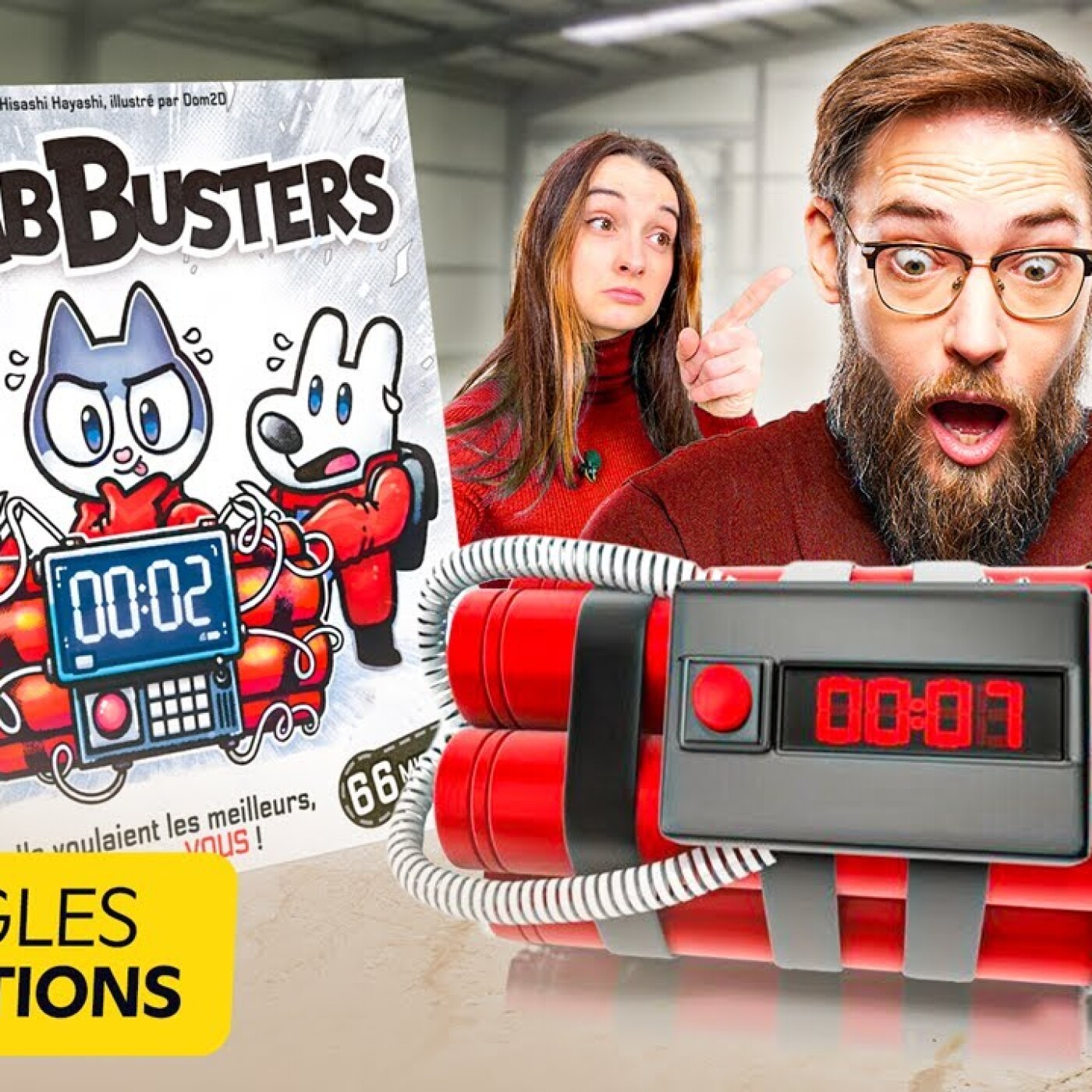 NE COUPEZ PAS LE FIL ROUGE ! Bomb Busters le nouveau jeu de Cocktail Games episode artwork