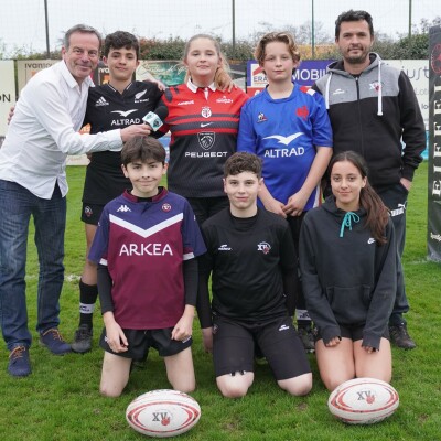 12 - Pierre Courbin et 6 jeunes nous livrent leurs impressions sur la participation de l'UAGM au Concours découverte de l'arbitrage cover