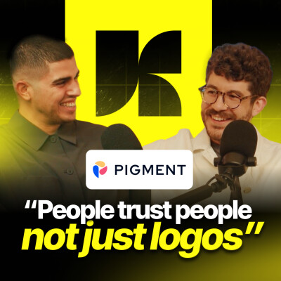 What it means to build brand & content in B2B – with Bernardo Lemgruber (Pigment) | KLIMB Podcast cover