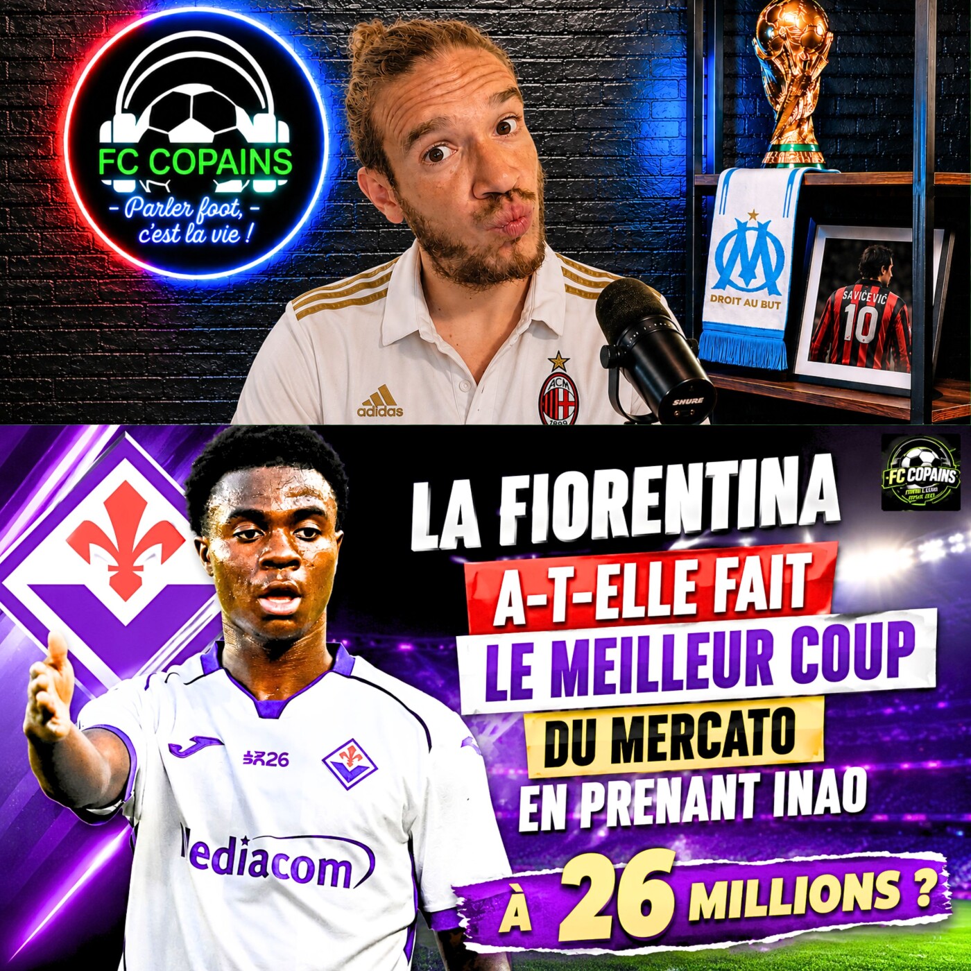 Débat Mercato - La Fiorentina a-t-elle réussi le meilleur coup du mercato en recrutant Inao pour 26 millions ?