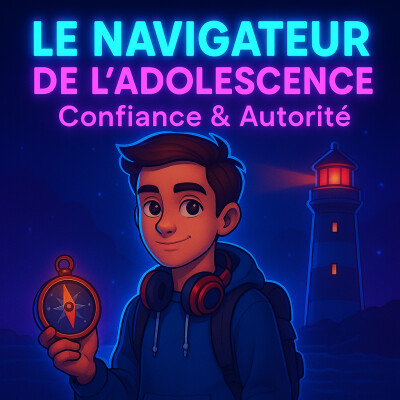 Le navigateur de l'adolescent: cap sur la confiance et l'autorité - Comprendre les adolescents pour éviter les conflits Parent-Enfant cover