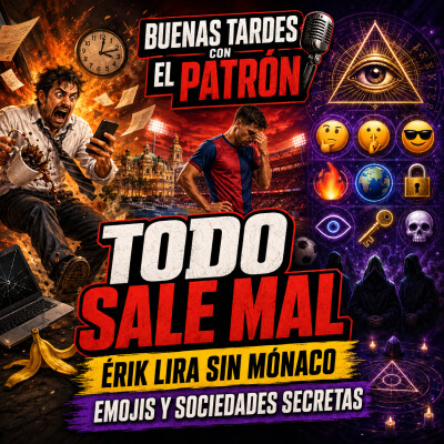 Todo sale mal, Érik Lira se queda sin Mónaco y los emojis esconden sociedades secretas cover