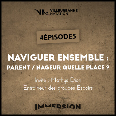 Naviguer ensemble : Parents / Nageurs quelle place ? cover