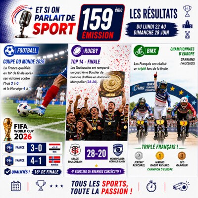 Et si on parlait de sport - Émission - N°159 Résultats cover