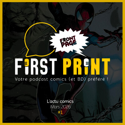 Front Page : l'actualité comics de mars 2026 #1 (sur 3) ! cover