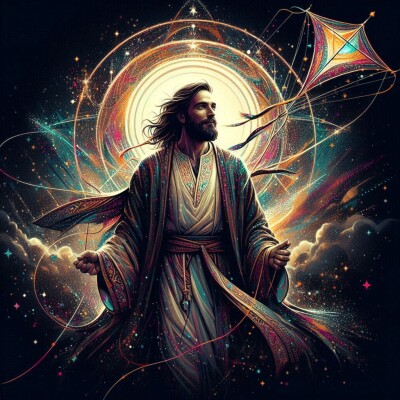 Ne sois pas un cerf volant baladé par le vent du monde - Archange Ouriel Psaume 56 cover