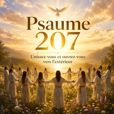 Unissez-vous et ouvrez-vous vers l’extérieur - Archange Ouriel Psaume 207 cover