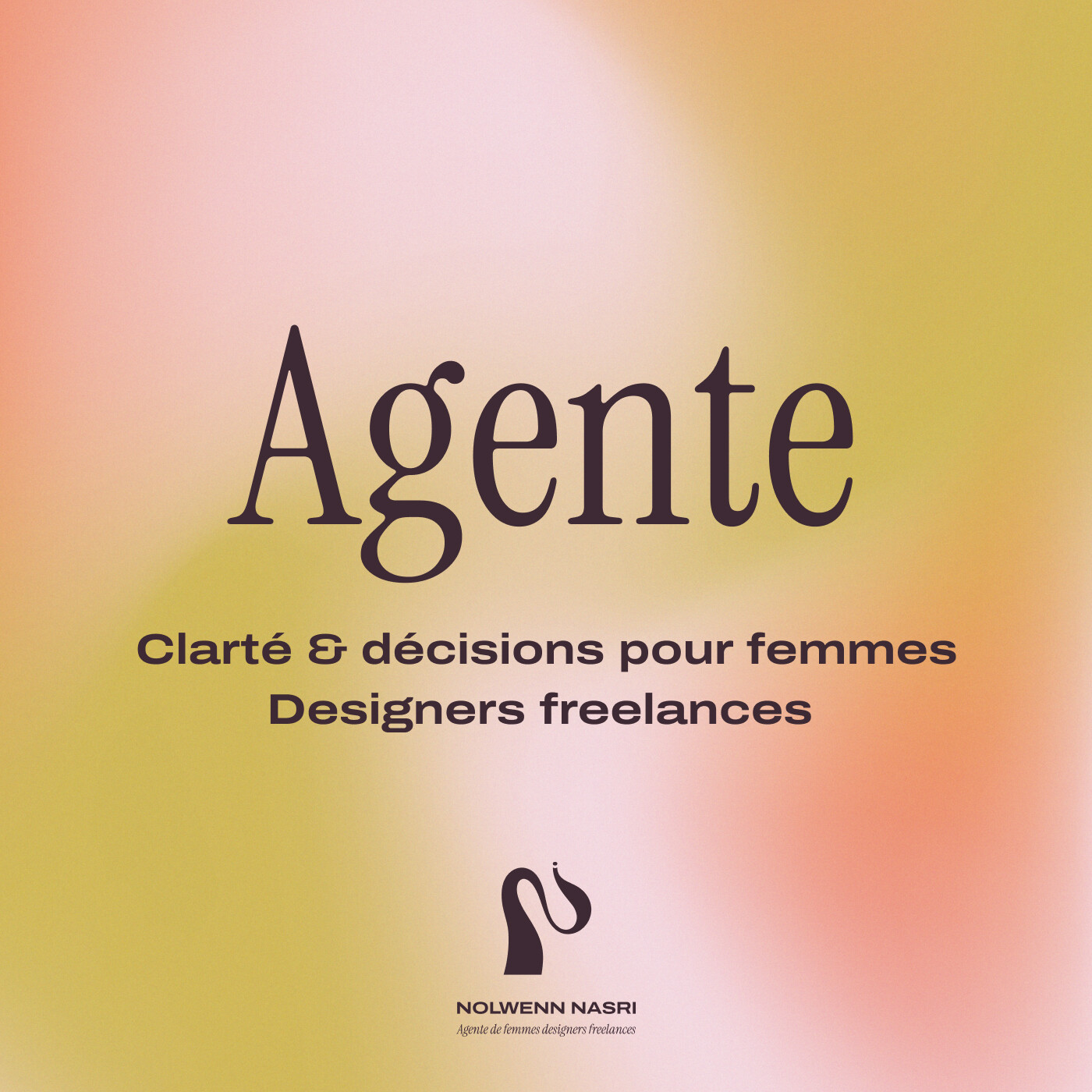 Agente - Clarté & Décisions pour femmes designers freelances cover art