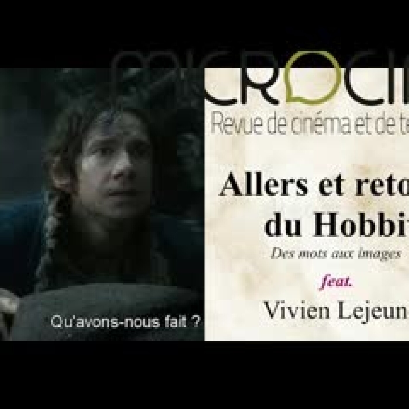 Microciné, la revue de cinéma et de télévision - Officiel