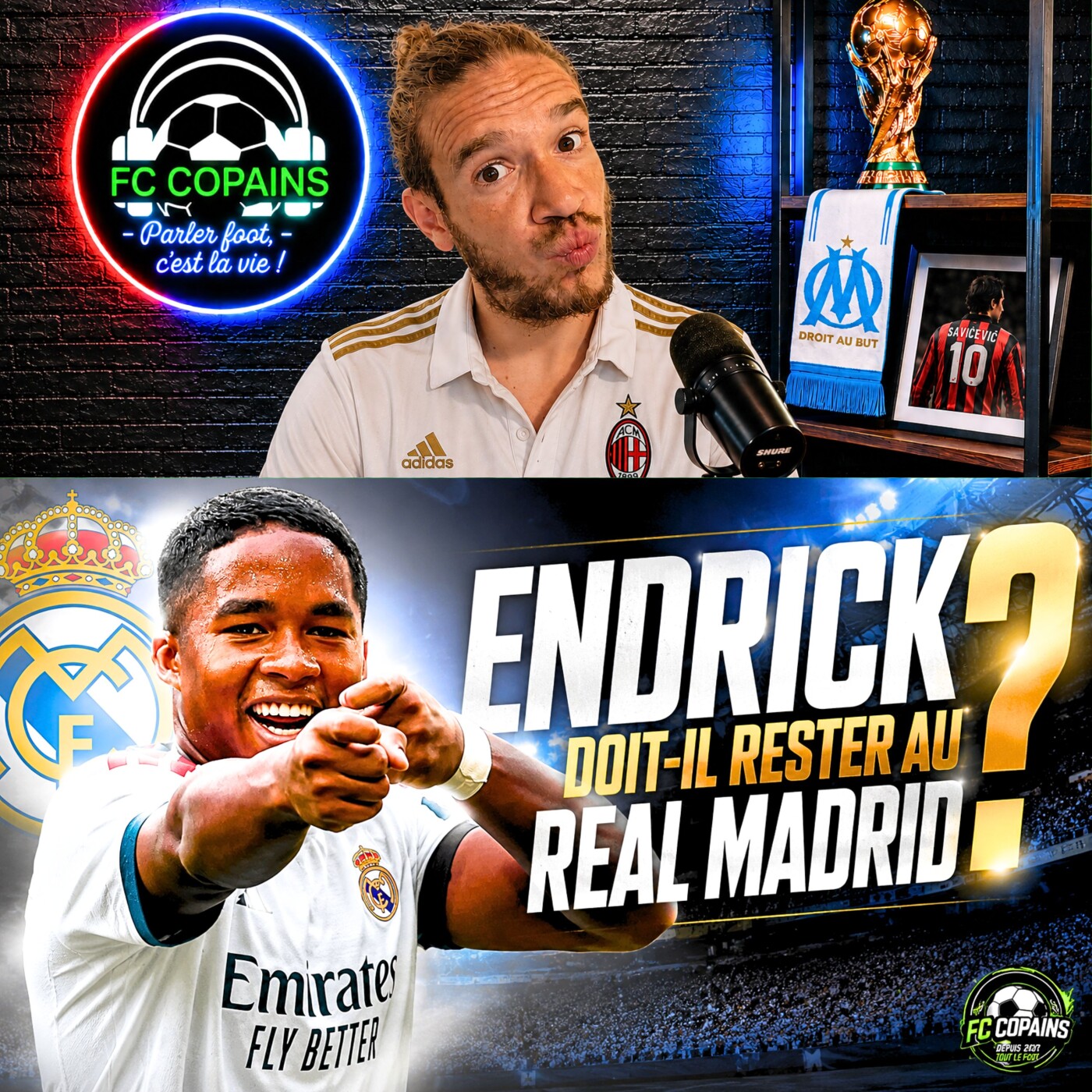 Débat Mercato - Endrick doit-il rester au Real Madrid ?