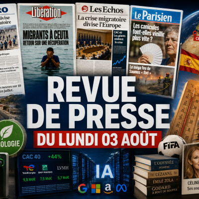 Revue de presse du 03 août cover