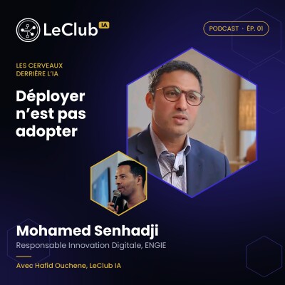 Déployer n'est pas adopter : l'IA est un sujet humain, avec Mohamed Senhadji (ENGIE) cover
