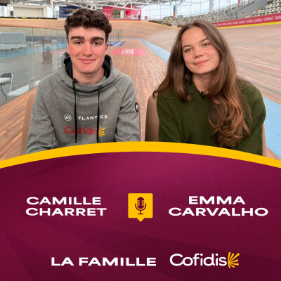 Les rencontres du vélodrome, épisode 3 : Camille Charret et Emma Carvalho cover