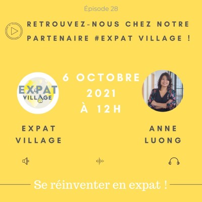 Anne, en Egypte, nous donne des pistes pour rebondir professionnellement quand on est conjoint d'expat - 06 10 2021 - StereoChic Radio cover