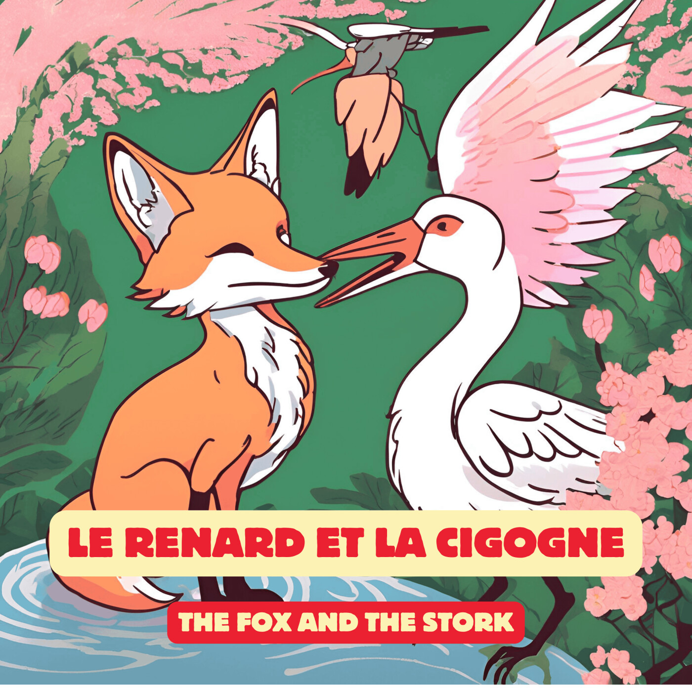 Fable de la Fontaine expliquée - Le renard et la cigogne