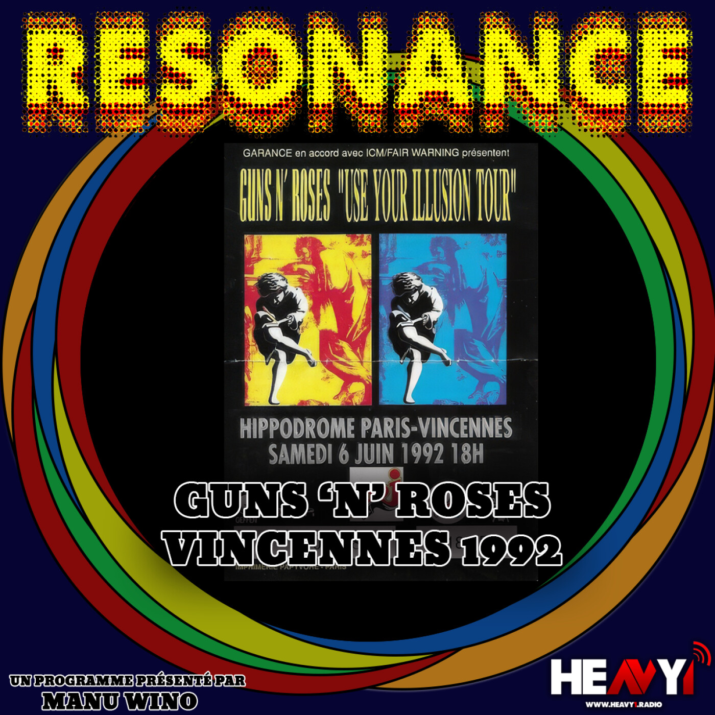 RESONANCE E09S01 : GUNS 'N' ROSES - VINCENNES 1992