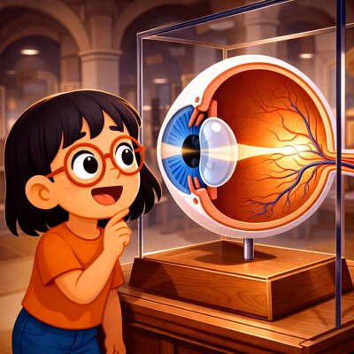 Qu’est-ce qu’il y a à l’intérieur de nos yeux ? cover