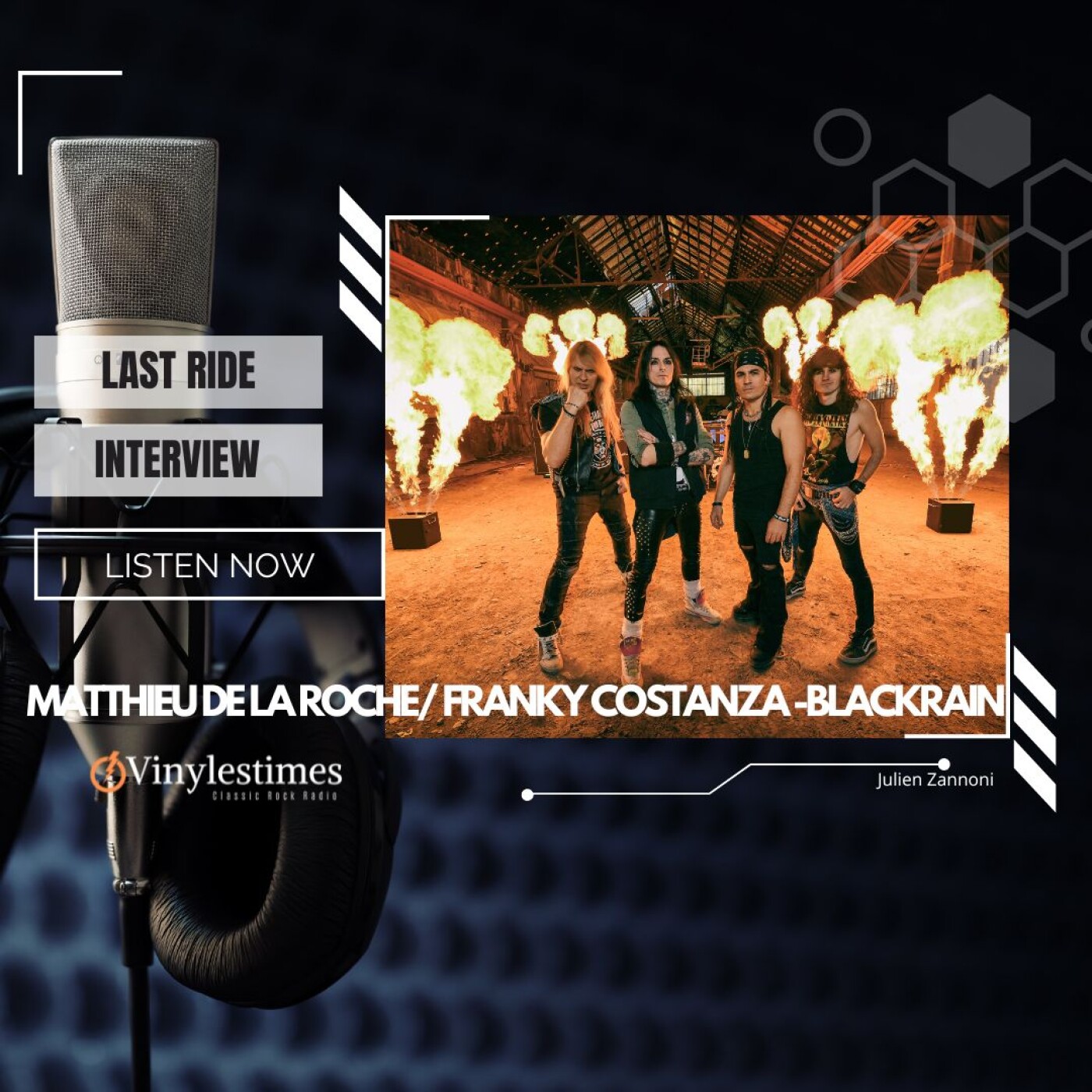 Last Ride - Interview avec Matthieu de la Roche et Franky Costanza  - Blackrain episode artwork