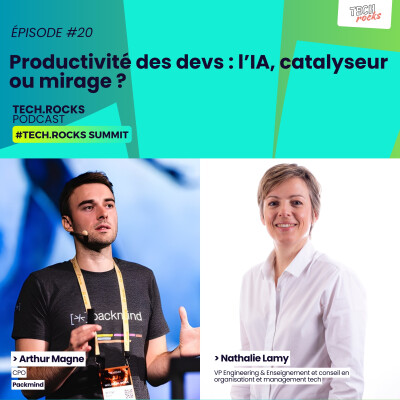 L'Humain au cœur de l'IA pour une productivité durable - Arthur MAGNE (Packmind) & Nathalie LAMY cover