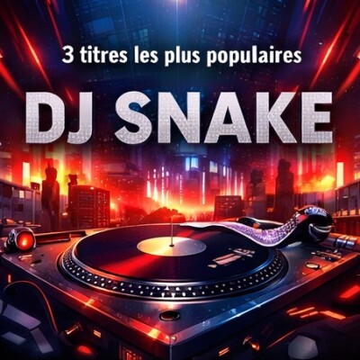LES 3 TITRES LES PLUS POPULAIRES DE DJ SNAKE cover
