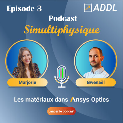 Les matériaux dans Ansys Optics cover