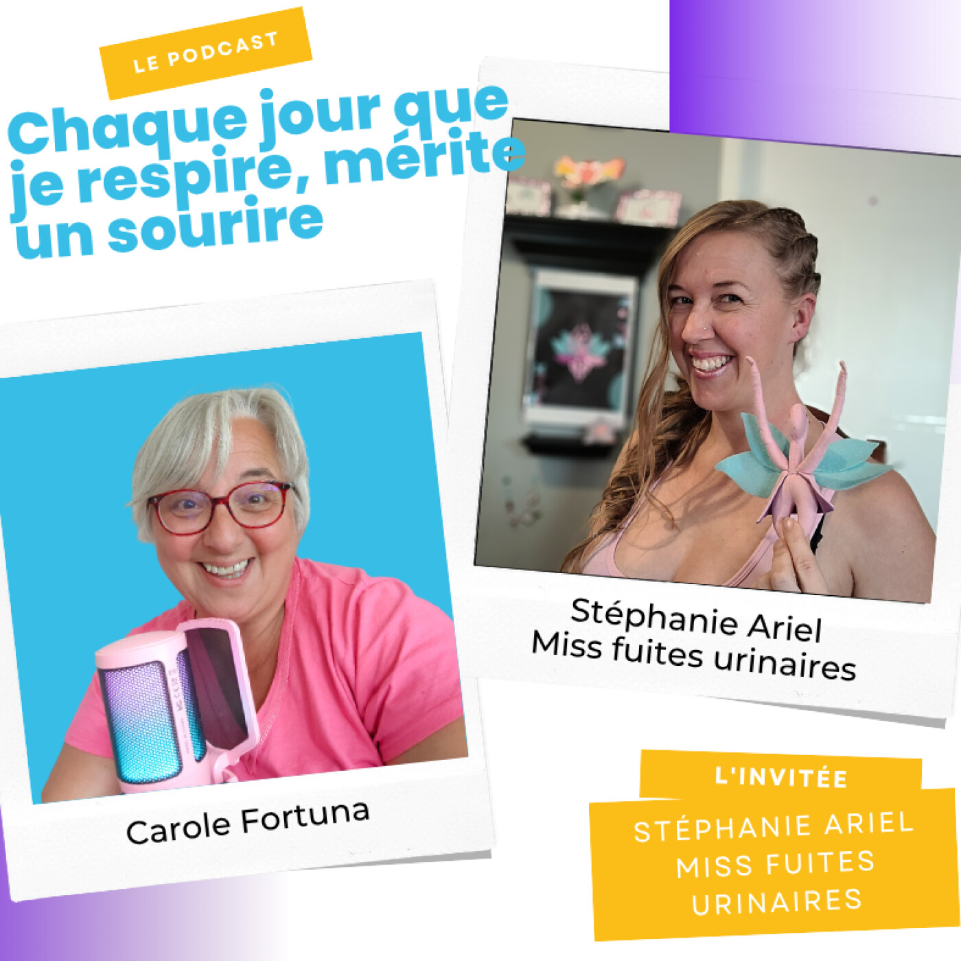 Episode podcast I éclaireuse de joie pelvienne avec Stéphanie Ariel