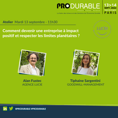 Agence Lucie - Comment devenir une entreprise à impact positif et respecter les limites planétaires ? cover