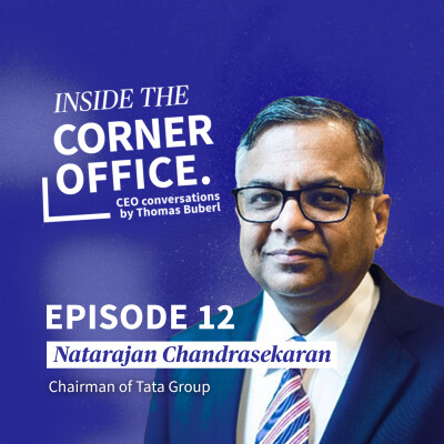Inside the Corner Office | #12 Natarajan Chandrasekaran - Chairman of Tata Group cover