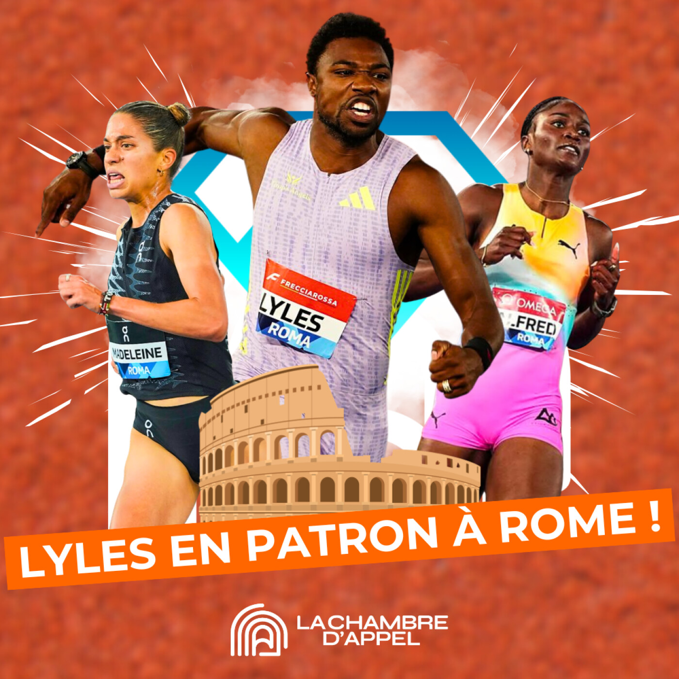 đ Diamond League de Rome : Lyles domine, Sarah Madeleine bat le record de France ! episode artwork