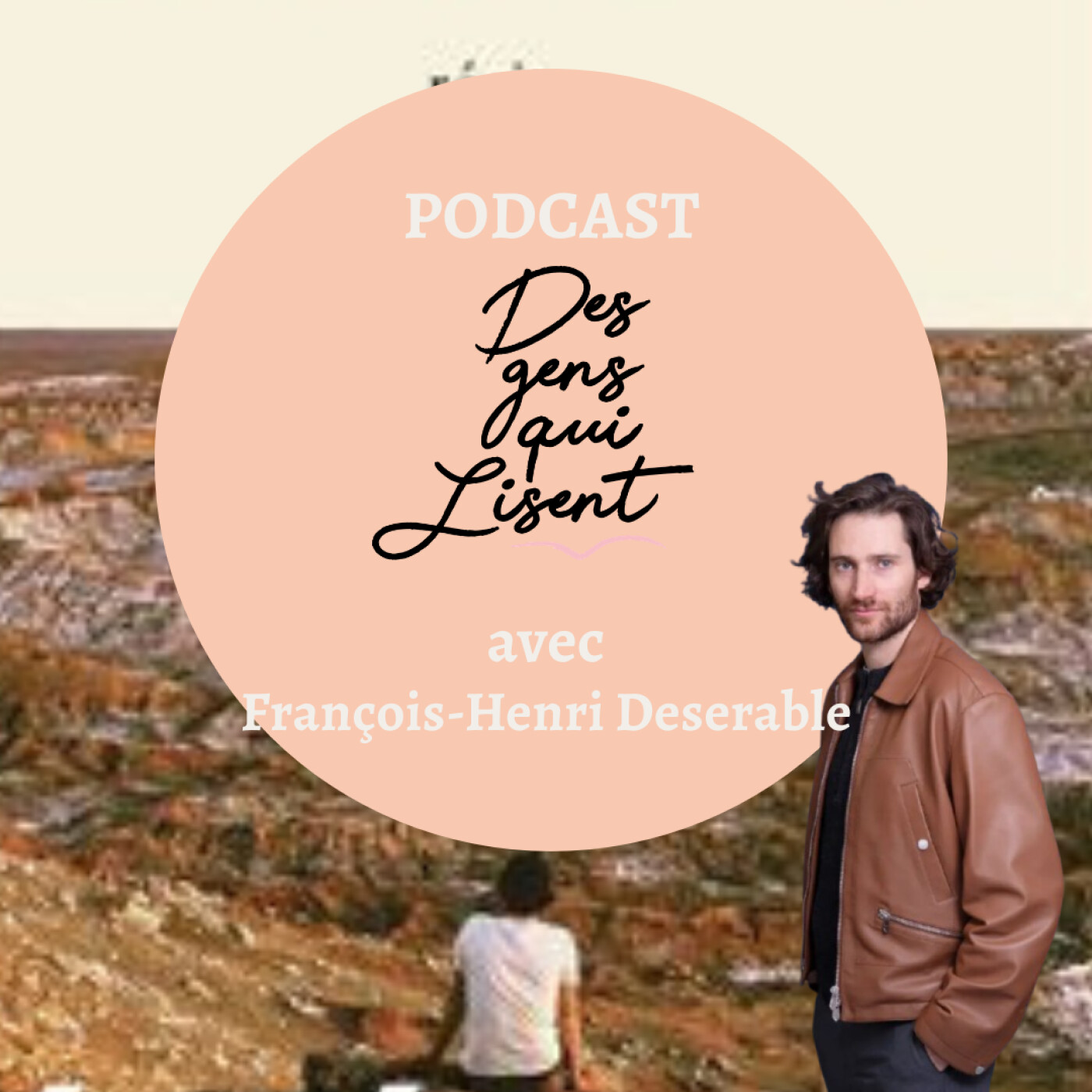 FH Deserable, Des gens qui lisent, Dans la bibliothèque de François-Henri Deserable