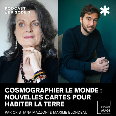 « Cosmographier le monde : nouvelles cartes pour habiter la Terre », Cristiana Mazzoni & Maxime Blondeau cover