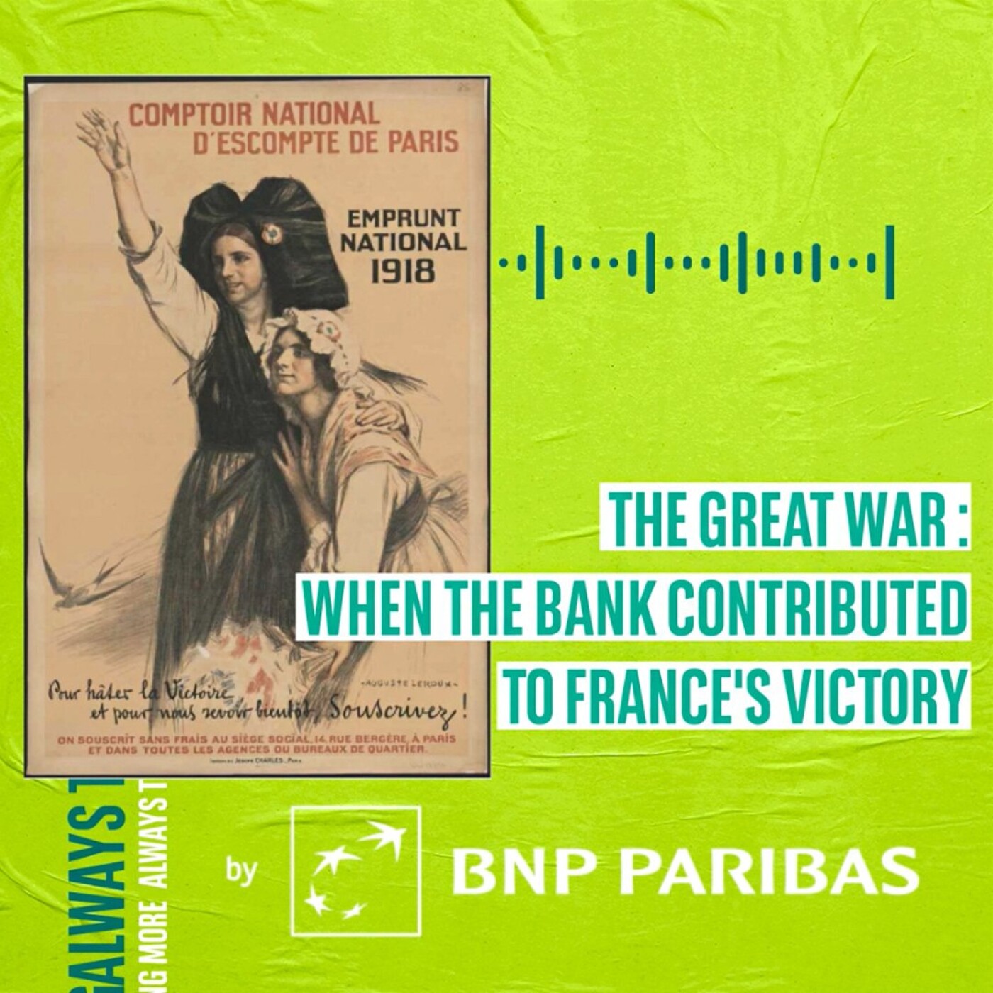 The Great War: when the bank contributed to France's victory