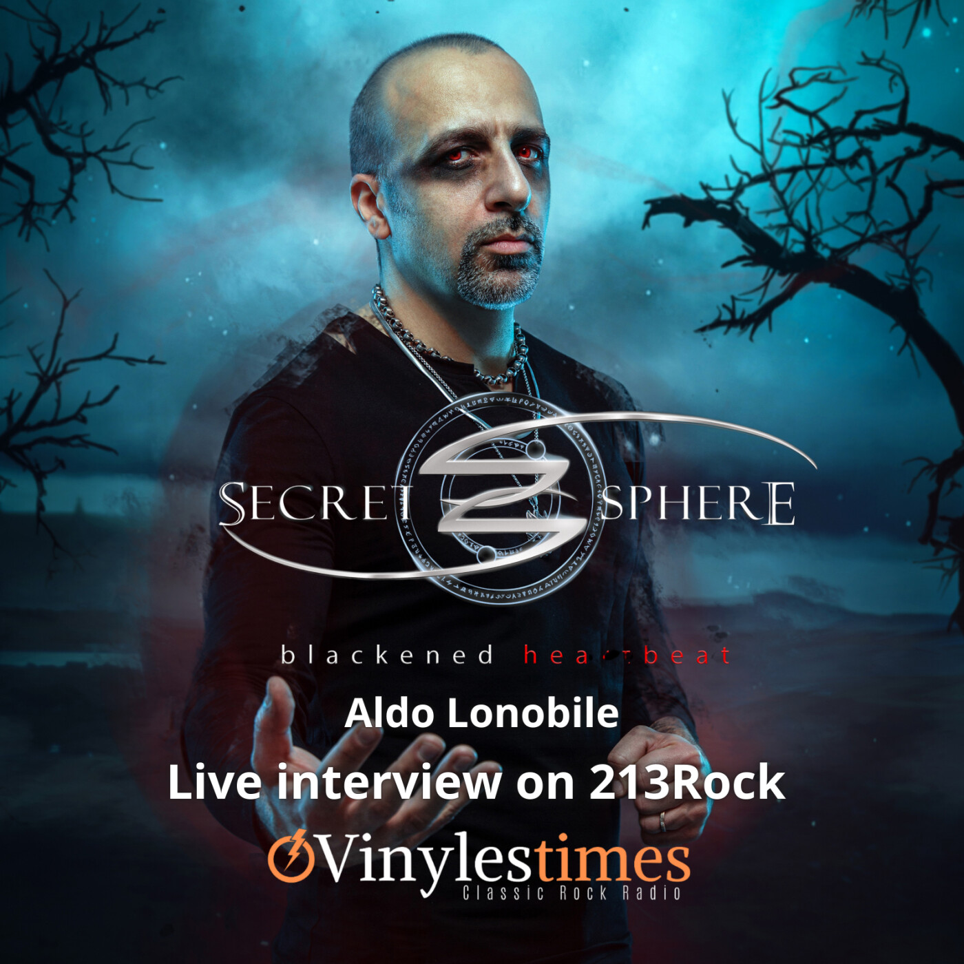 213Rock Harrag Melodica 22 10 2024 Live interview with Aldo Lonobile of Secret Sphere on vinylestimes Classic Rock Radio
