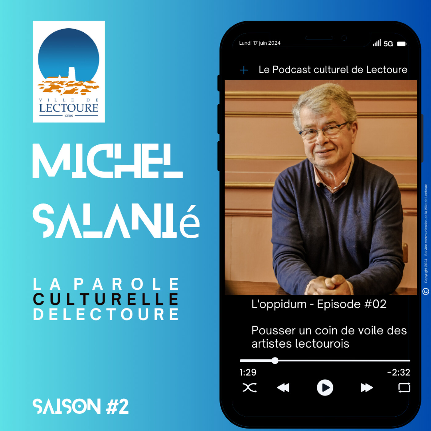 Michel Salanié, commissaire des expositions episode artwork
