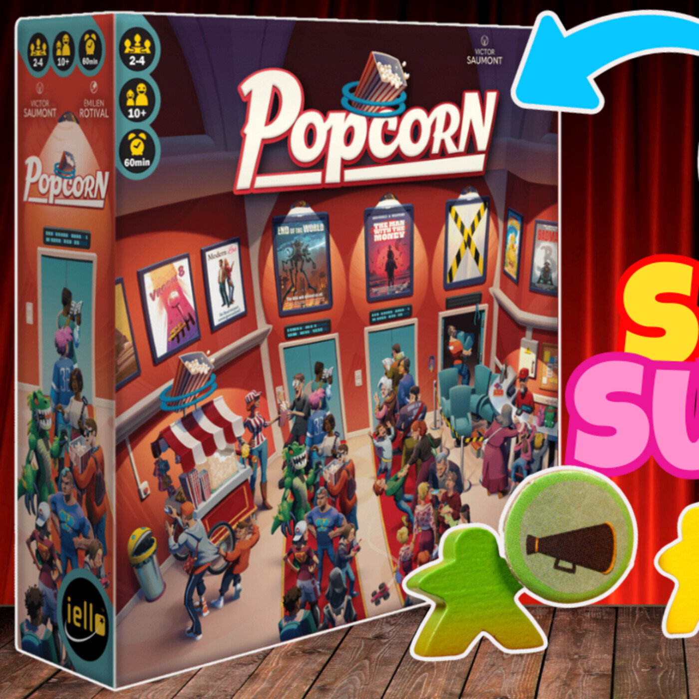 Popcorn, le jeu de société qui fait son cinéma ! (Critique) episode artwork
