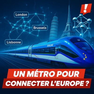 Starline : un métro pour connecter toute l’Europe dès 2040 ? Décryptage #7 cover