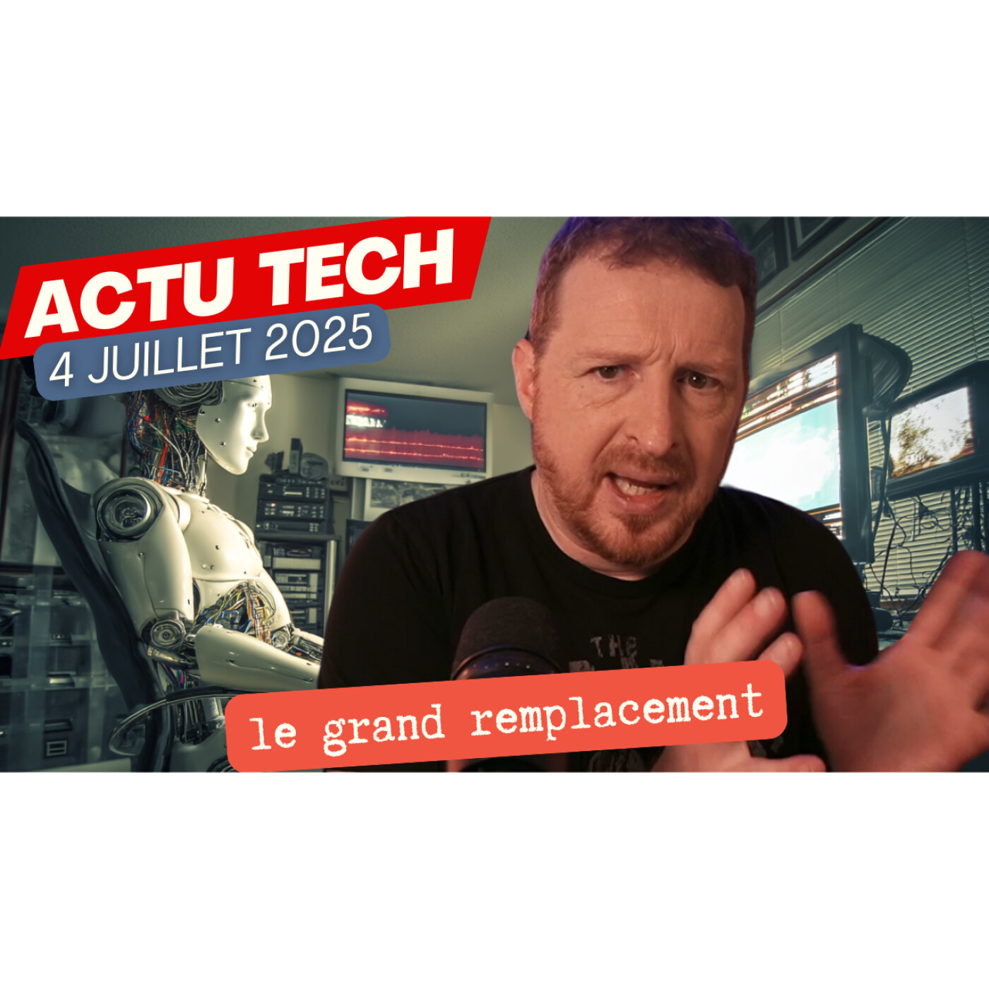 IA, la vérité sur l'emploi : Oui, l'IA déglingue TOUT ! episode artwork