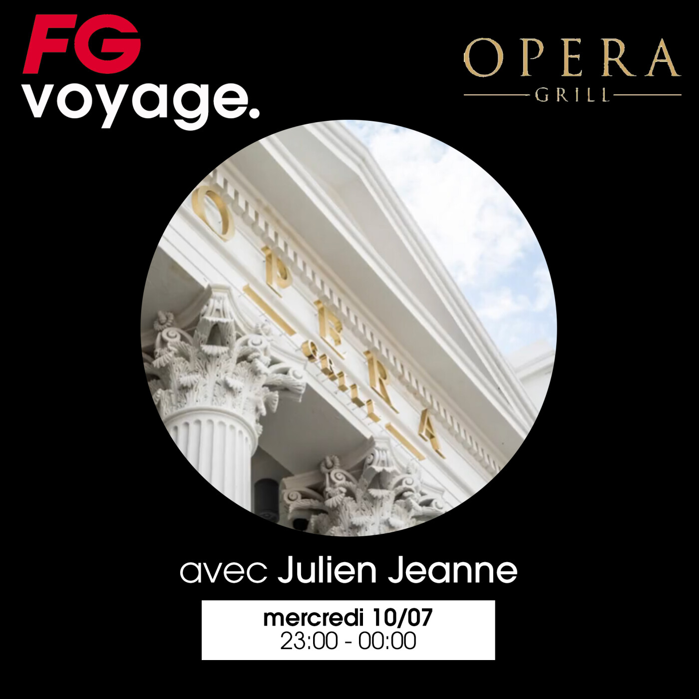 FG VOYAGE À L'OPÉRA DE CHESTER AVEC JULIEN JEANNE