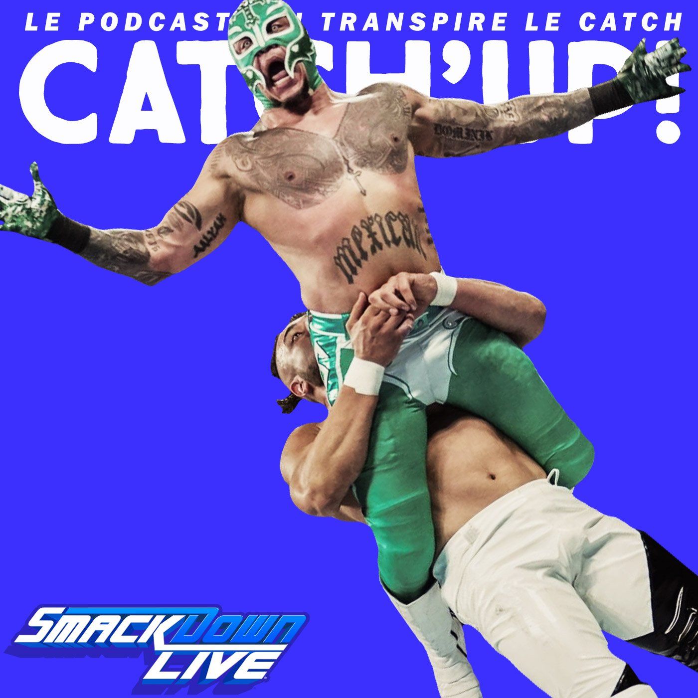 Catch'up! WWE Smackdown du 22 janvier 2019 — Deux Luchadors entrent dans un ring...
