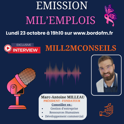 Mille'Emplois 23 octobre cover