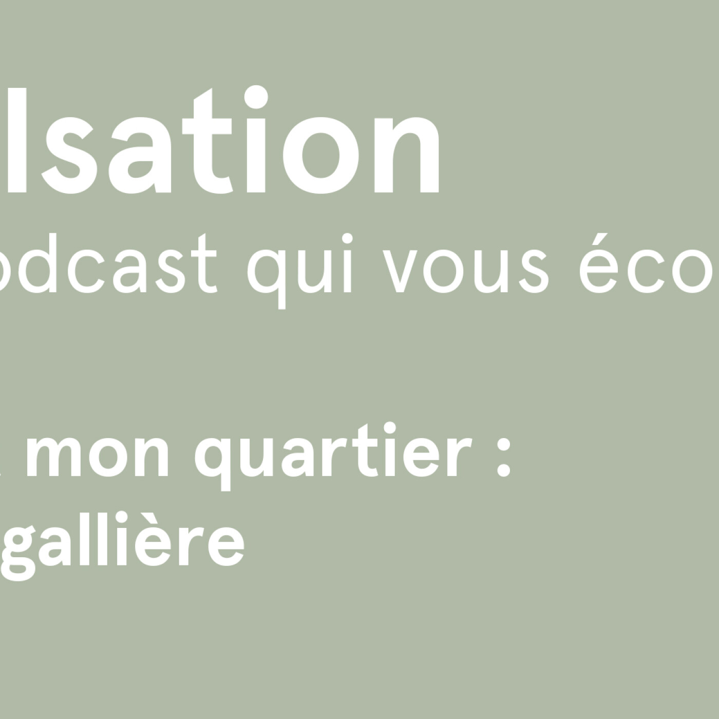 C'est mon quartier : la Bugallière episode artwork