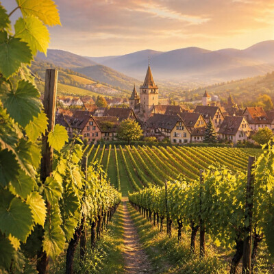 Hunawihr, le village au cœur des vignes (Haut-Rhin) cover
