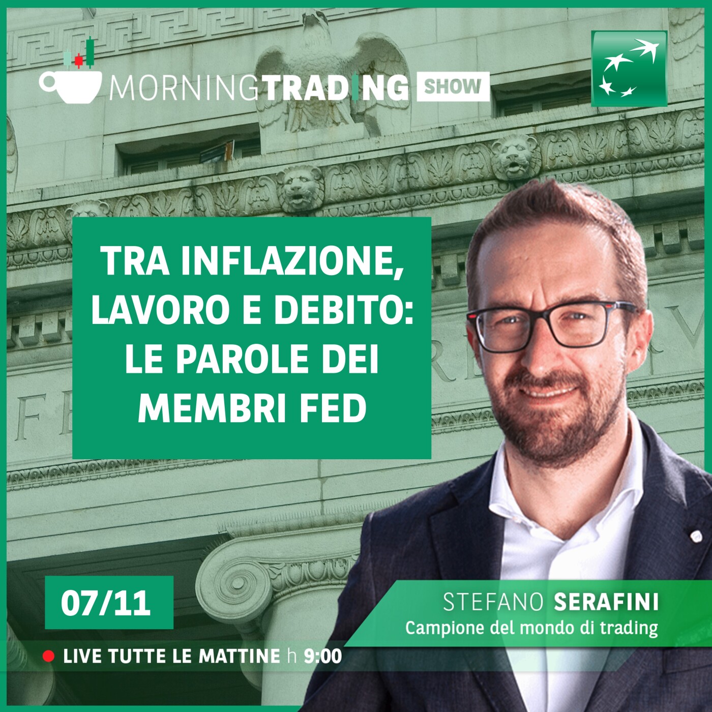 Tra Inflazione, Lavoro e Debito: le parole dei membri FED episode artwork