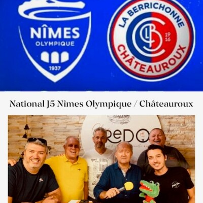 Episode 185 -SagaCrocos -Nîmes Olympique - Chateauroux. cover