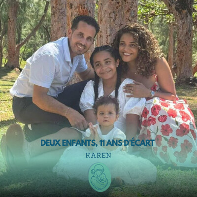 Karen : deux enfants, 11 ans d'écart cover