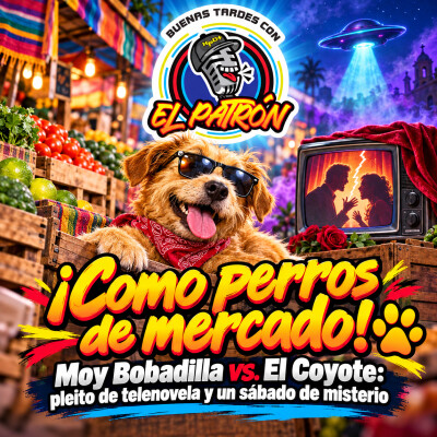 Como perros de mercado! Moy Bobadilla vs. El Coyote: pleito de telenovela y un sábado de misterio cover