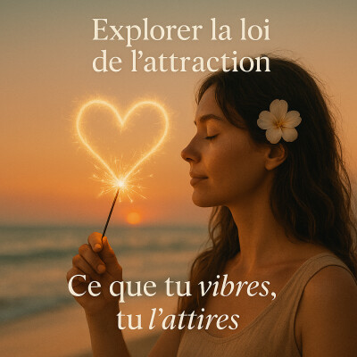 🐚2 - Explore la loi de l'attraction : 5 clés pour activer ton pouvoir de création cover