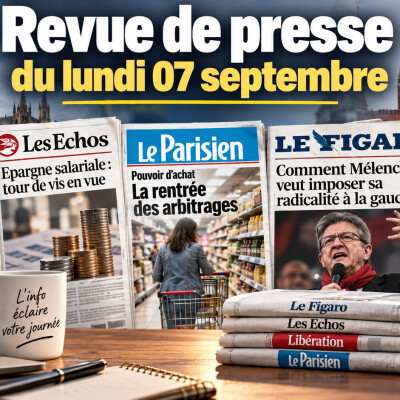 Revue de presse du 07 septembre cover
