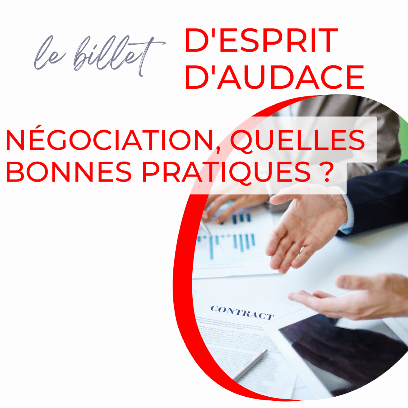 le billet d\'Esprit d\'Audace