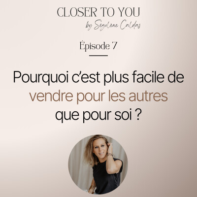 Pourquoi c’est plus facile de vendre pour les autres que pour soi ? cover